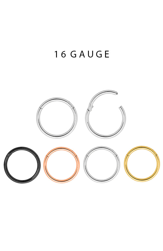 16 Gauge Hinged Ring