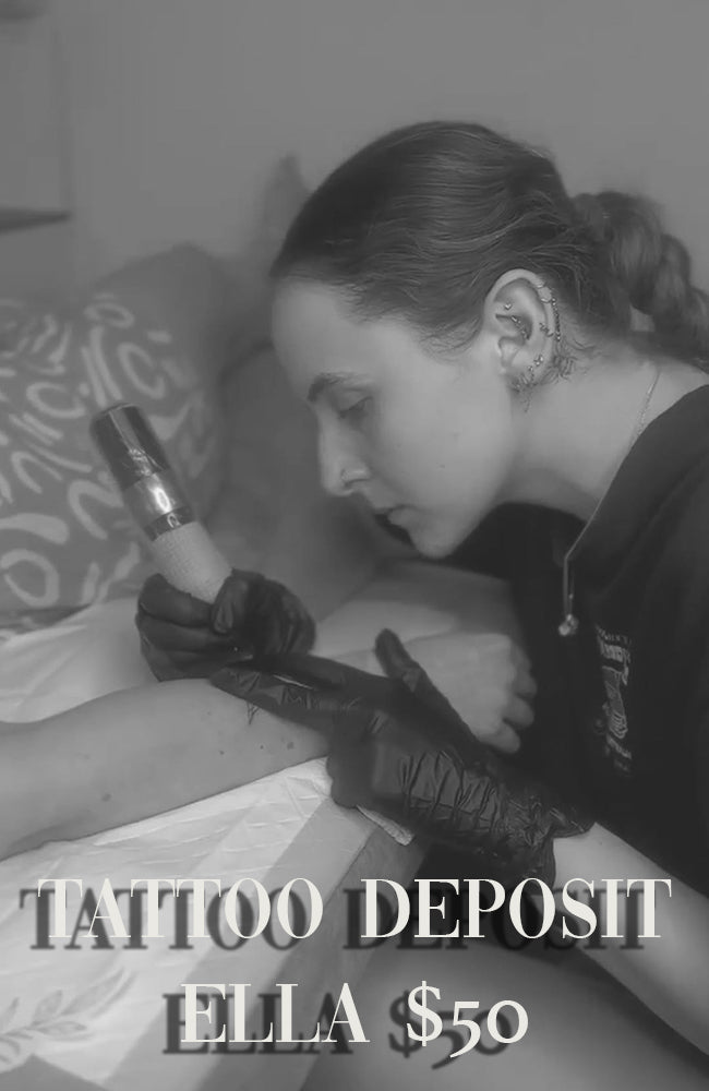 Tattoo Deposit - Ella Ash (ONLY VALID IF YOU HAVE AN APPOINTMENT WITH ELLA)