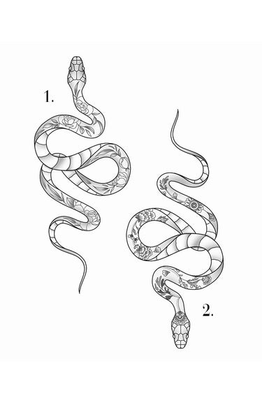 FLORAL SNAKES - ARTIST: Ally