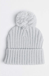 Siksilk Bobby Knit Beanie - Light Grey