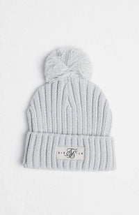 Siksilk Bobby Knit Beanie - Light Grey