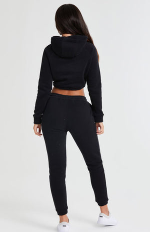 Siksilk Essential Cropped Hoodie