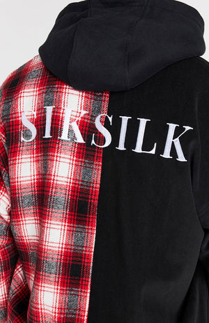 Siksilk Half and Half Contrast Bomber - Unisex
