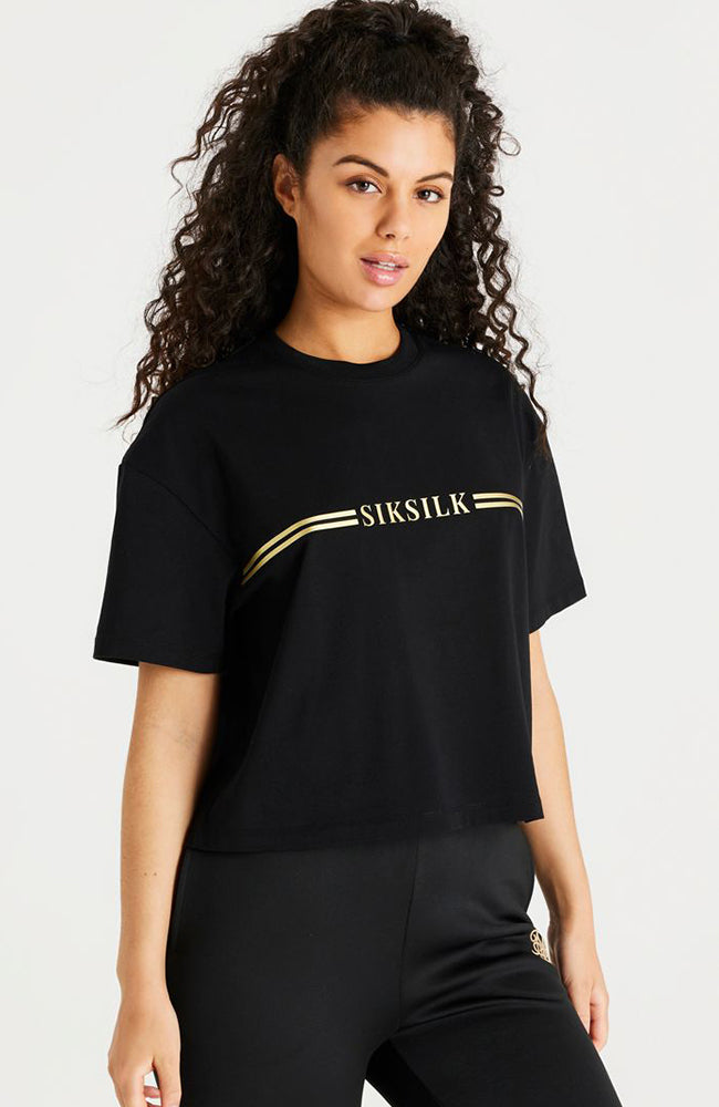 Siksilk Supremacy Box Tee - Black