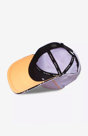 King Apparel Curved Peak Cap - Lavender
