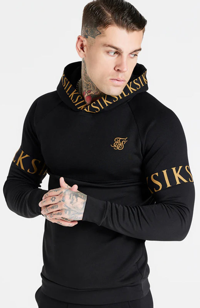 Siksilk Dynamic Overhead Hoodie - Black