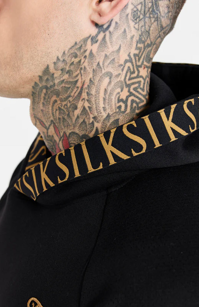 Siksilk Dynamic Overhead Hoodie - Black