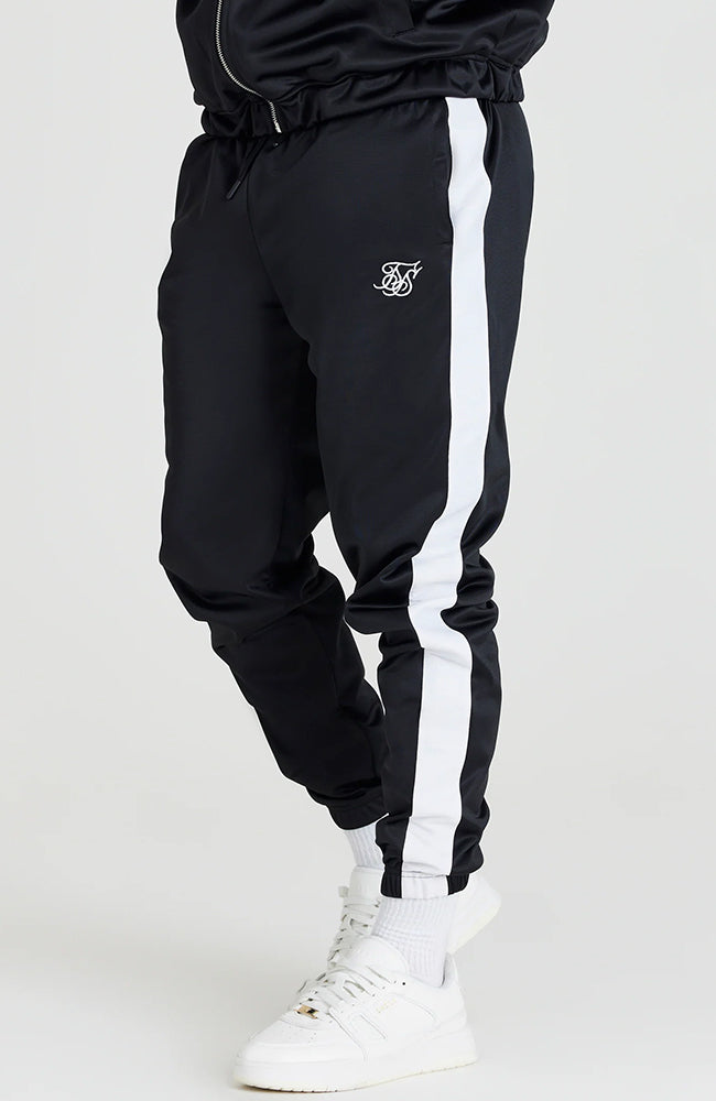 Siksilk Black Tape Thru Track Pant - Black