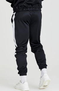 Siksilk Black Tape Thru Track Pant - Black