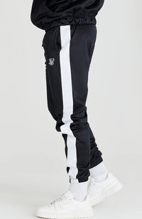 Siksilk Black Tape Thru Track Pant - Black