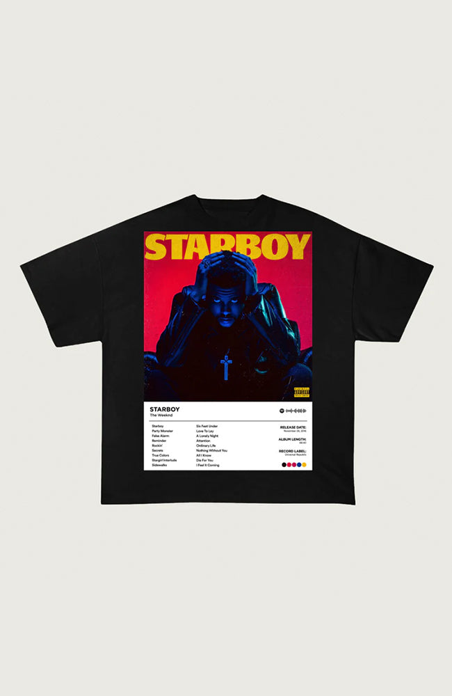 The Weeknd 'STAR BOY' Album Tshirt