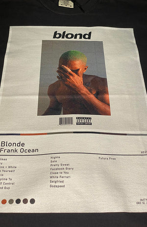 Frank Ocean Album ' BLOND ' Tshirt
