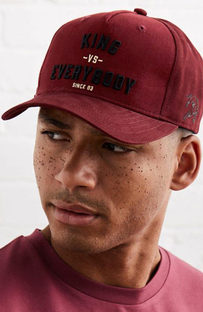 King Apparel Whitechapel Varsity Cap - Oxblood