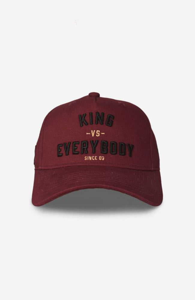King Apparel Whitechapel Varsity Cap - Oxblood
