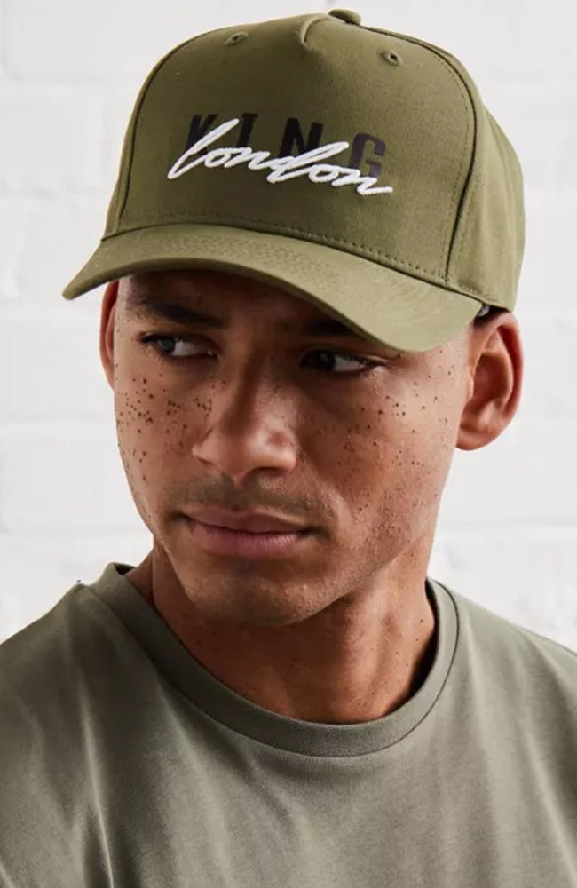 King Apparel Staple Curved Peak Cap - Fern