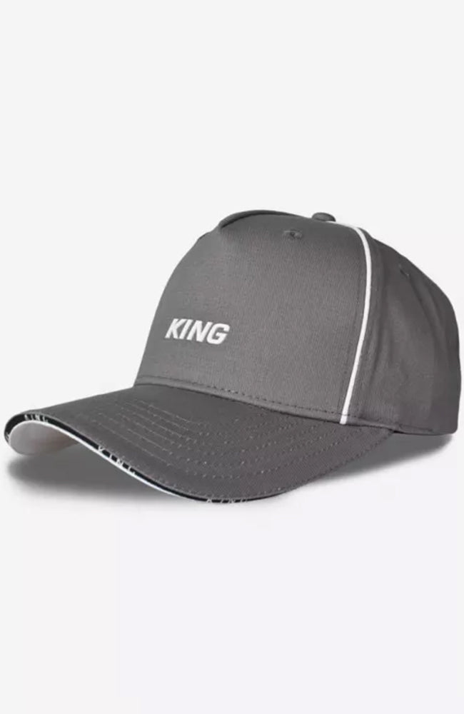 King Apparel Stepney Curved Peak Cap - Stone
