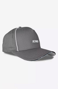 King Apparel Stepney Curved Peak Cap - Stone