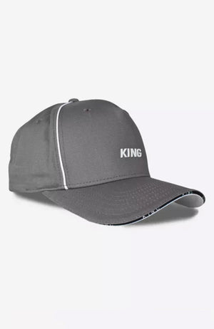 King Apparel Stepney Curved Peak Cap - Stone