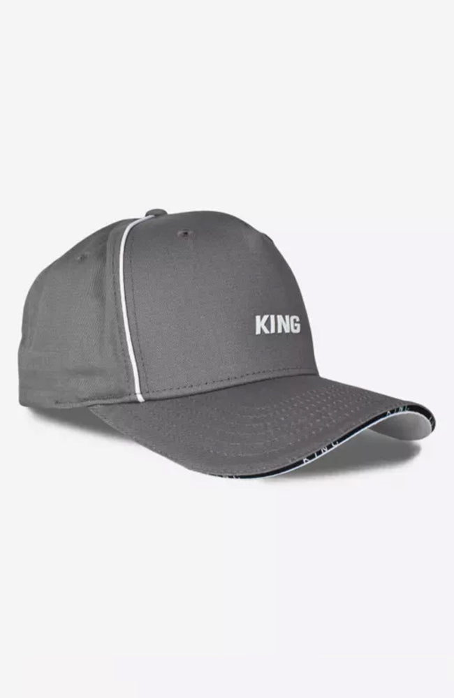 King Apparel Stepney Curved Peak Cap - Stone