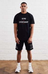 King Apparel Whitechapel Varsity T-Shirt - Black