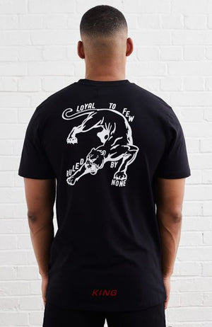 King Apparel Whitechapel Varsity T-Shirt - Black
