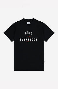 King Apparel Whitechapel Varsity T-Shirt - Black