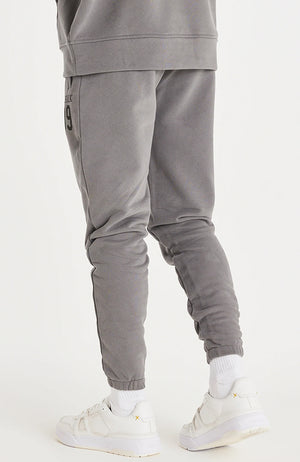 Siksilk Relaxed Fit Cuff Jogger - Grey
