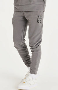 Siksilk Relaxed Fit Cuff Jogger - Grey