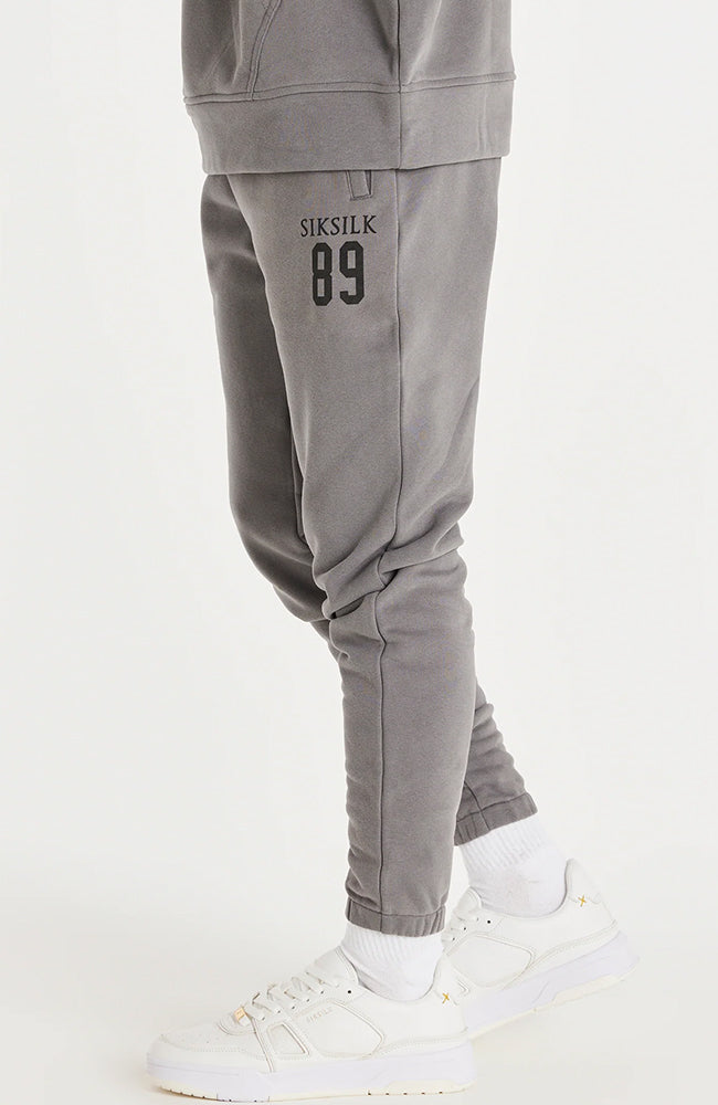 Siksilk Relaxed Fit Cuff Jogger - Grey