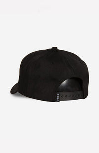 King Apparel Tennyson Curved Peak - Black